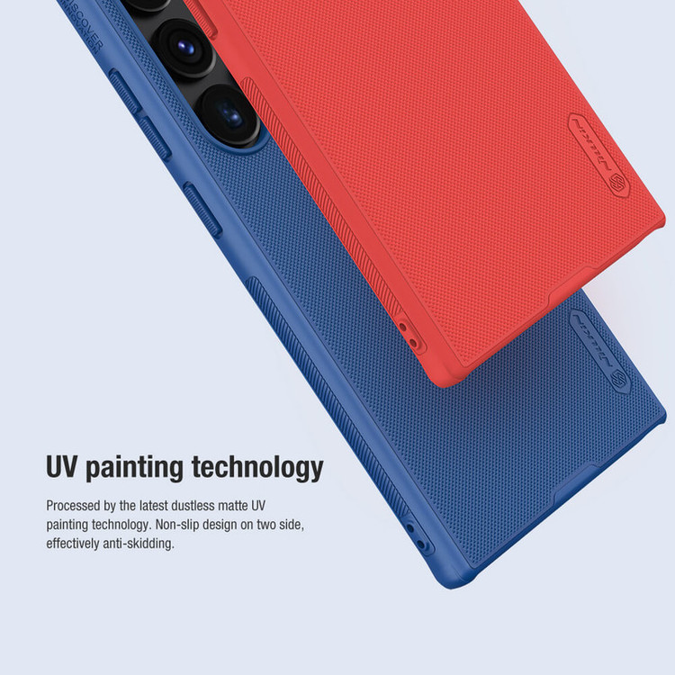 کاور نیلکین مدل Super Frosted Shield Pro مناسب برای گوشی موبایل سامسونگ Galaxy S24 Ultra