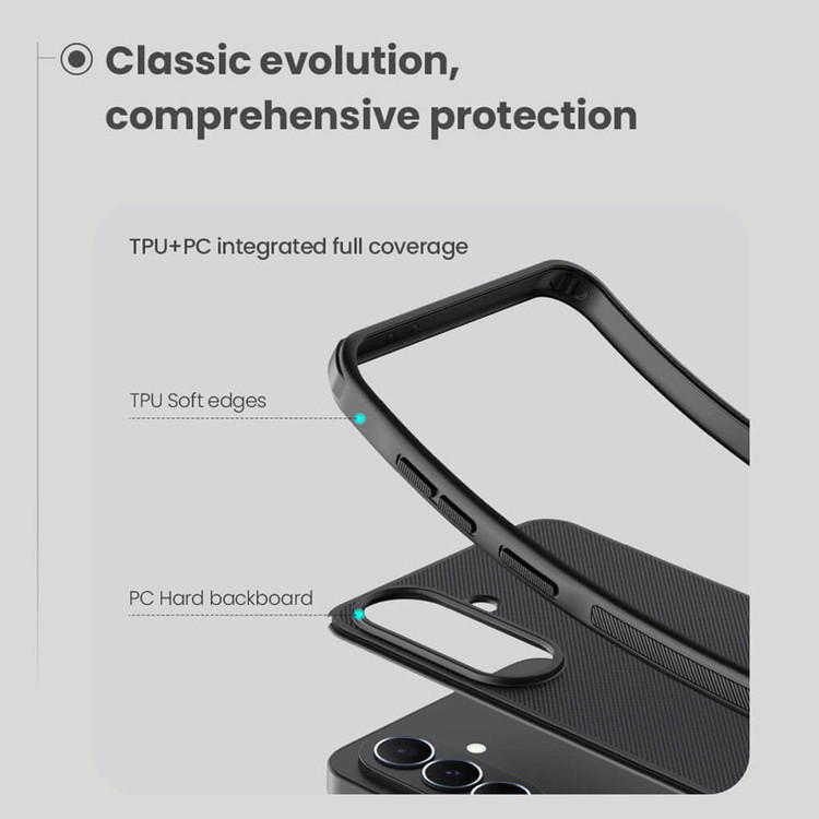 کاور نیلکین مدل Super Frosted Shield Pro مناسب برای گوشی موبایل سامسونگ Galaxy A37