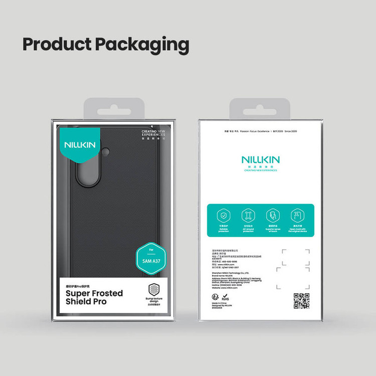 کاور نیلکین مدل Super Frosted Shield Pro مناسب برای گوشی موبایل سامسونگ Galaxy A37