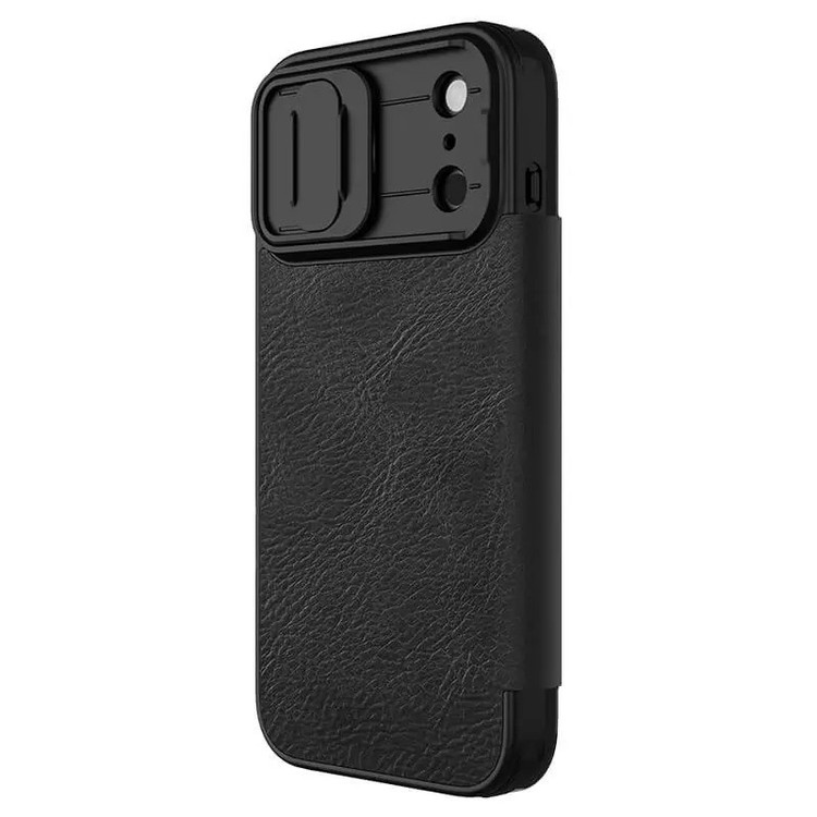 کیف کلاسوری نیلکین مدل Qin Pro Leather مناسب برای گوشی موبایل اپل iPhone 17 Pro