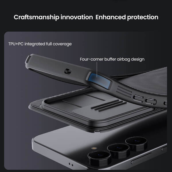 کاور نیلکین مدل CamShield Pro Magnetic مناسب برای گوشی موبایل سامسونگ Galaxy S25 FE
