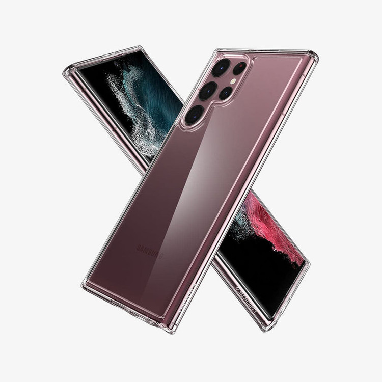 کاور اسپیگن مدل Ultra Hybrid مناسب برای گوشی موبایل سامسونگ Galaxy S22 Ultra