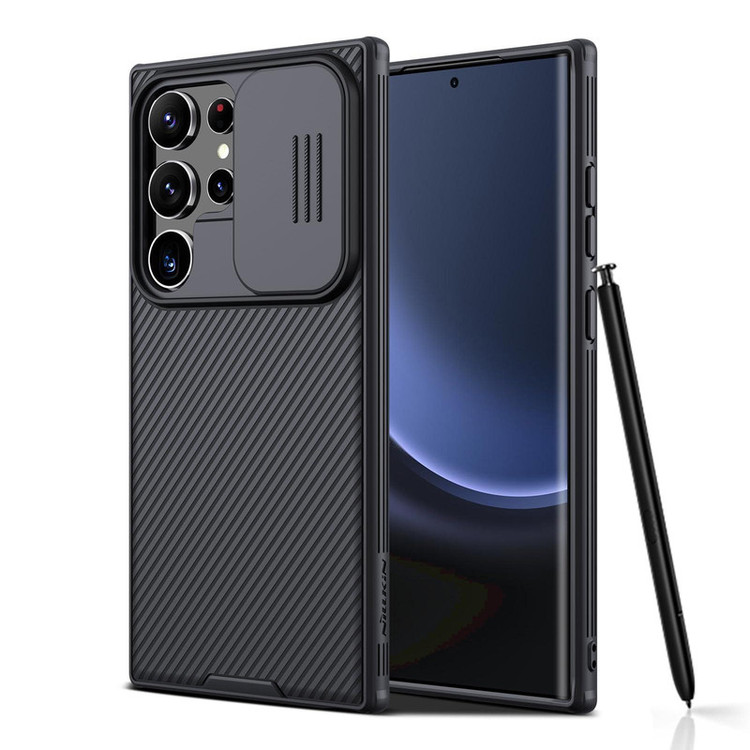 کاور نیلکین مدل Camshield Pro مناسب برای گوشی موبایل سامسونگ Galaxy S24 Ultra