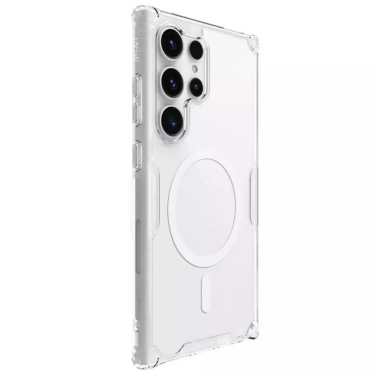 کاور نیلکین مدل Nature TPU Pro Magnetic مناسب برای گوشی موبایل سامسونگ Galaxy S24 Ultra