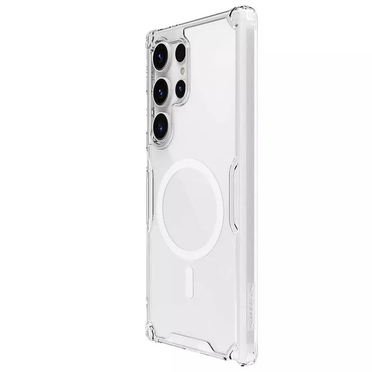 کاور نیلکین مدل Nature TPU Pro Magnetic مناسب برای گوشی موبایل سامسونگ Galaxy S24 Ultra