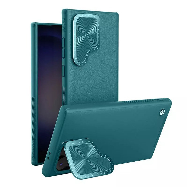 کاور نیلکین مدل Camshield Prop Leather مناسب برای گوشی موبایل سامسونگ Galaxy S24 Ultra