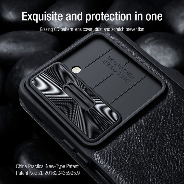 کیف کلاسوری نیلکین مدل Qin Pro Leather مناسب برای گوشی موبایل سامسونگ Galaxy Z Fold 5 / W24