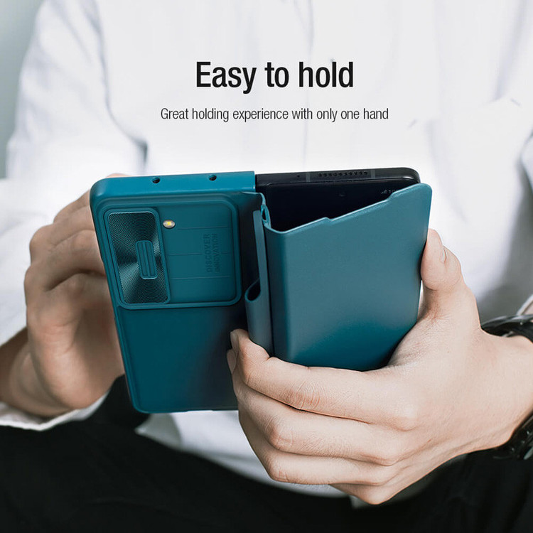 کیف کلاسوری نیلکین مدل Qin Pro Leather مناسب برای گوشی موبایل سامسونگ Galaxy Z Fold 5 / W24