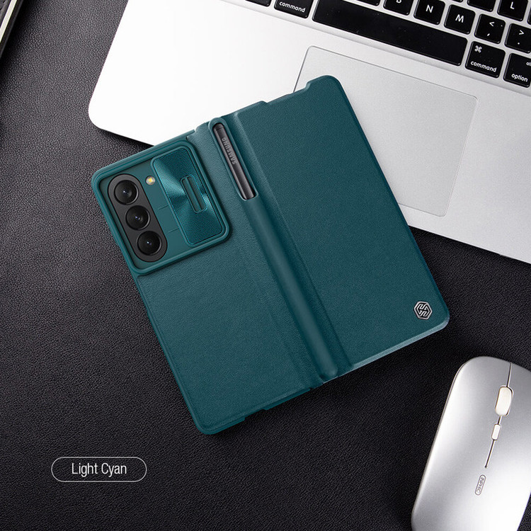 کیف کلاسوری نیلکین مدل Qin Pro Leather مناسب برای گوشی موبایل سامسونگ Galaxy Z Fold 5 / W24