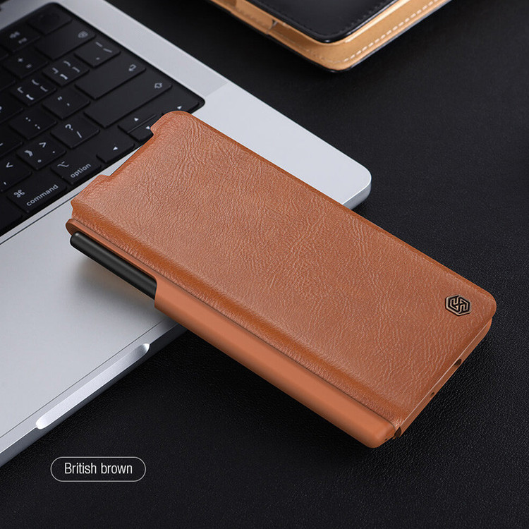 کیف کلاسوری نیلکین مدل Qin Pro Leather مناسب برای گوشی موبایل سامسونگ Galaxy Z Fold 5 / W24