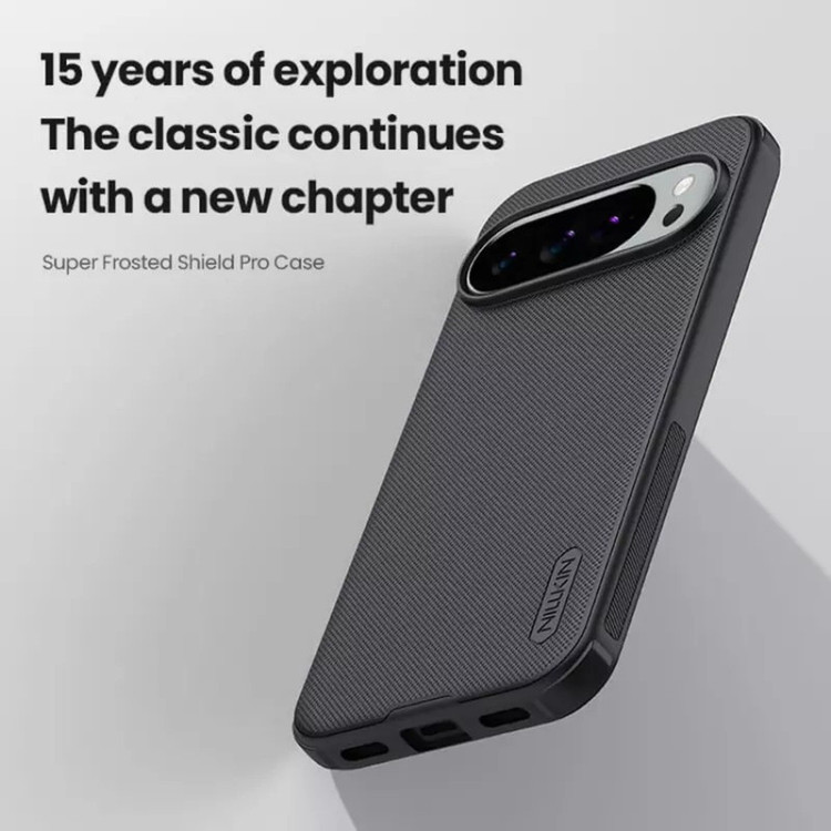 کاور نیلکین مدل Super Frosted Shield Pro مناسب برای گوشی موبایل گوگل Pixel 10 / 10 Pro