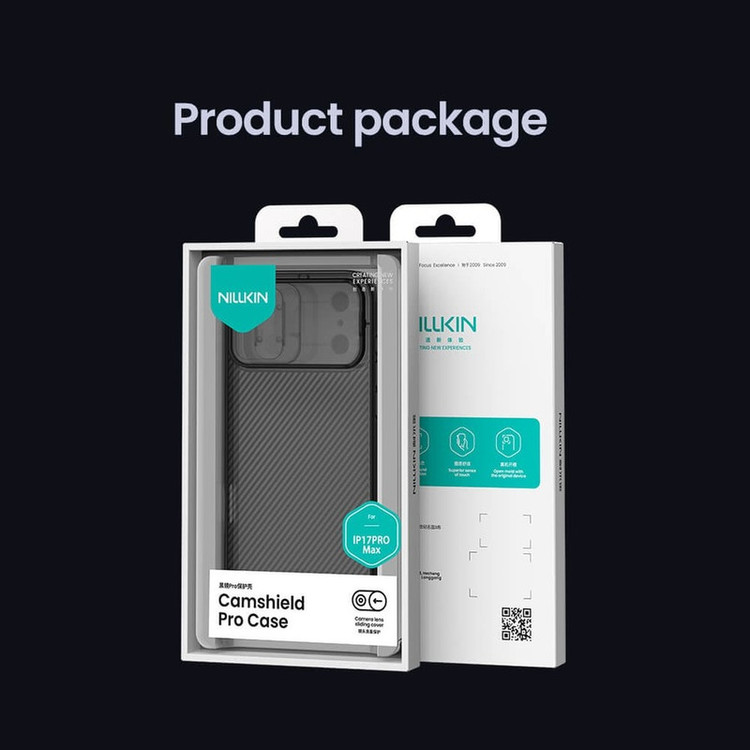 کاور نیلکین مدل Camshield Pro Clear version مناسب برای گوشی موبایل اپل iPhone 17 Pro Max