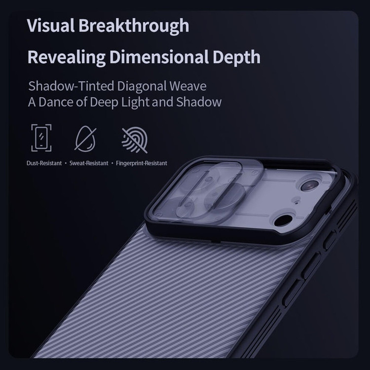 کاور نیلکین مدل Camshield Pro Clear version مناسب برای گوشی موبایل اپل iPhone 17 Pro Max