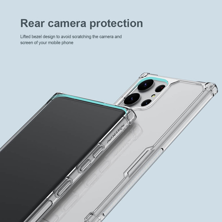 کاور نیلکین مدل Nature TPU Pro مناسب برای گوشی موبایل سامسونگ Galaxy S23 Ultra