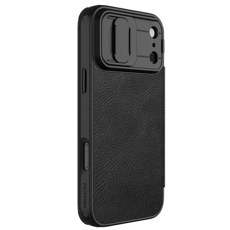 کیف کلاسوری نیلکین مدل Qin Pro Leather مناسب برای گوشی موبایل اپل iPhone 17 Pro Max