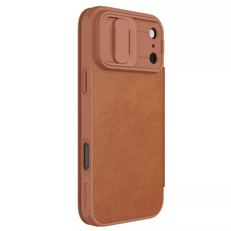 کیف کلاسوری نیلکین مدل Qin Pro Leather مناسب برای گوشی موبایل اپل iPhone 17 Pro Max
