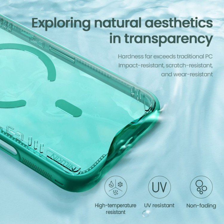 کاور نیلکین مدل Iceblade Prop Frame Transparent Lens Magnetic مناسب برای گوشی موبایل اپل iPhone 17 Pro Max