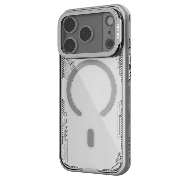 کاور نیلکین مدل Iceblade Prop Frame Transparent Lens Magnetic مناسب برای گوشی موبایل اپل iPhone 17 Pro Max