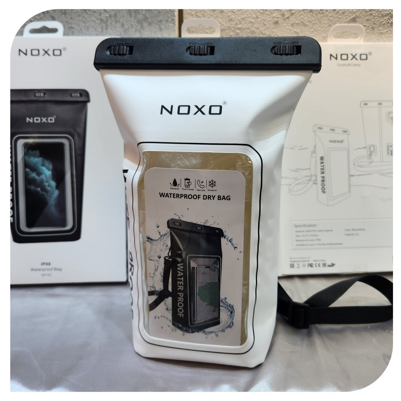 کیف ضدآب نوکسو مدل WP‑N2 مناسب برای گوشی موبایل تا 7.5 اینچ