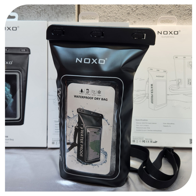 کیف ضدآب نوکسو مدل WP‑N2 مناسب برای گوشی موبایل تا 7.5 اینچ
