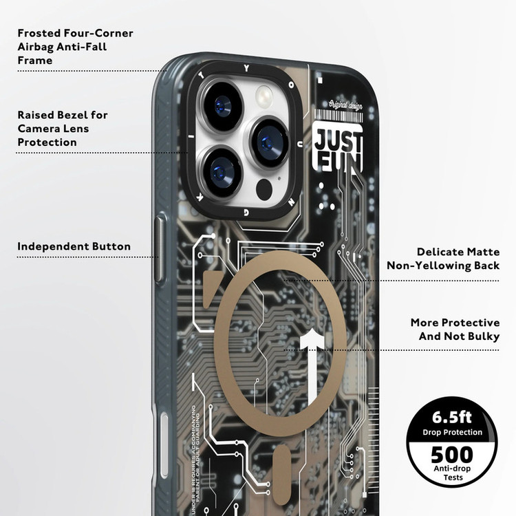 کاور یانگ کیت مدل Technology Magnetic 024 مناسب برای گوشی موبایل اپل iPhone 16 Pro Max