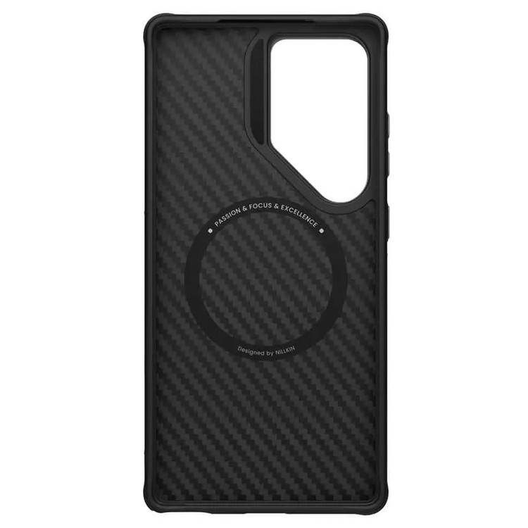 کاور نیلکین مدل Synthetic Fiber Pro Magnetic مناسب برای گوشی موبایل سامسونگ galaxy s25 ultra