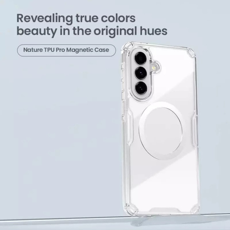 کاور نیلکین مدل Nature TPU Pro Magnetic مناسب برای گوشی موبایل سامسونگ Galaxy A57