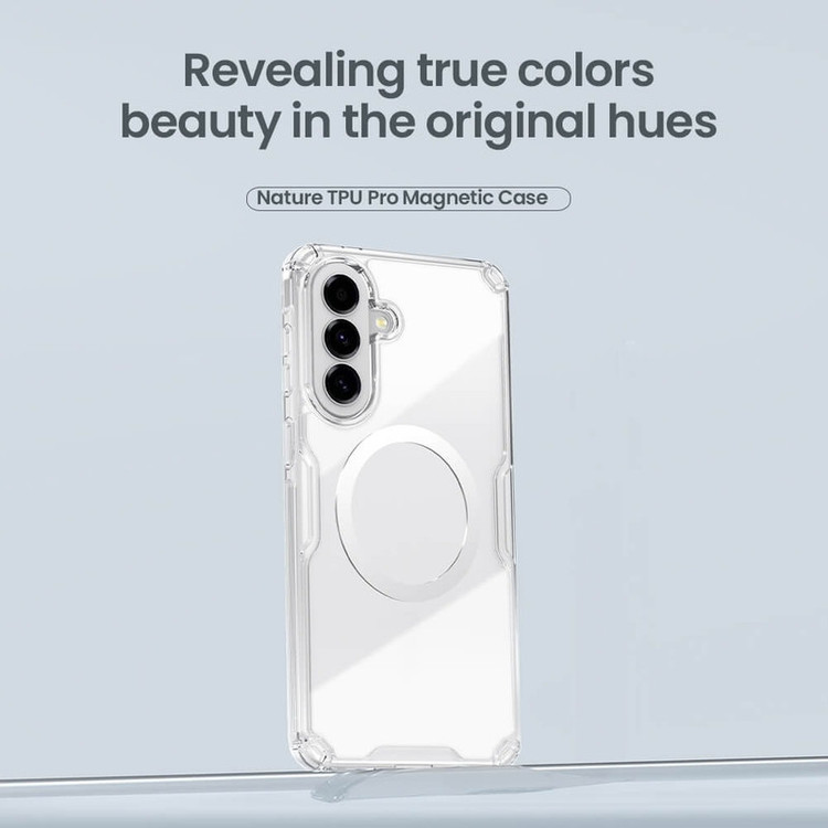 کاور نیلکین مدل Nature TPU Pro Magnetic مناسب برای گوشی موبایل سامسونگ Galaxy A57