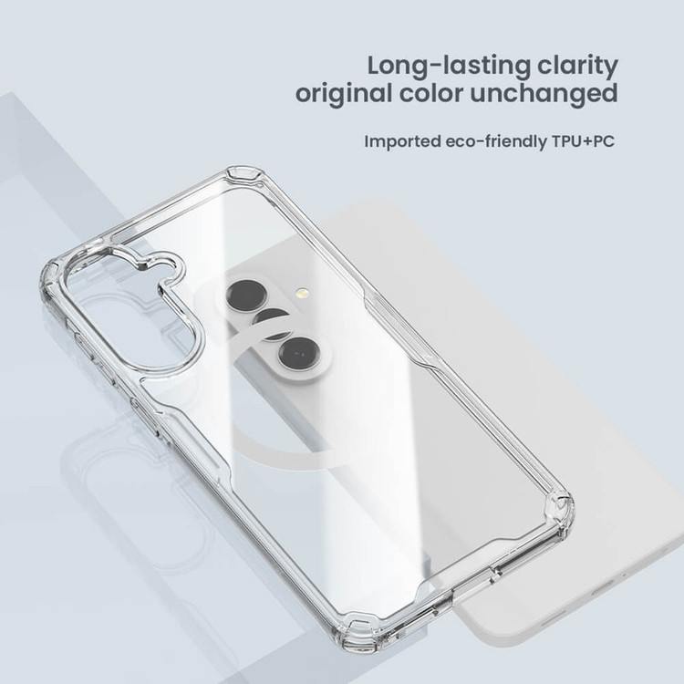 کاور نیلکین مدل Nature TPU Pro Magnetic مناسب برای گوشی موبایل سامسونگ Galaxy A57