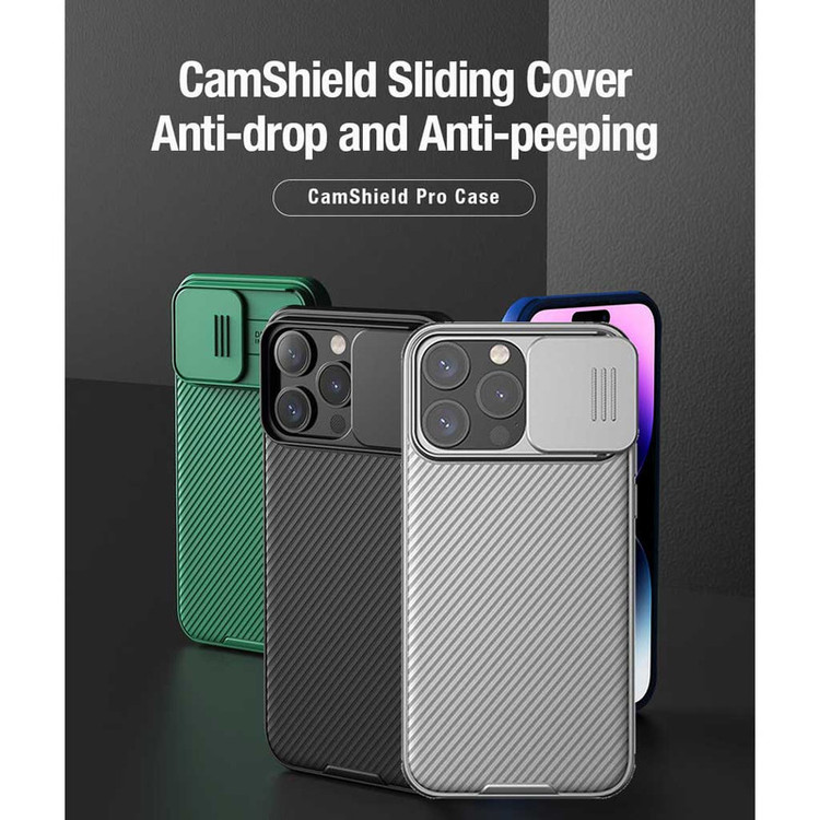 کاور نیلکین مدل CamShield Pro مناسب برای گوشی موبایل اپل iPhone 15 Pro Max