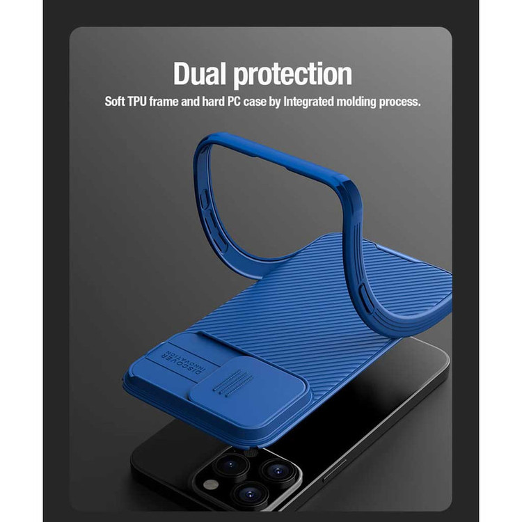 کاور نیلکین مدل CamShield Pro مناسب برای گوشی موبایل اپل iPhone 15 Pro Max