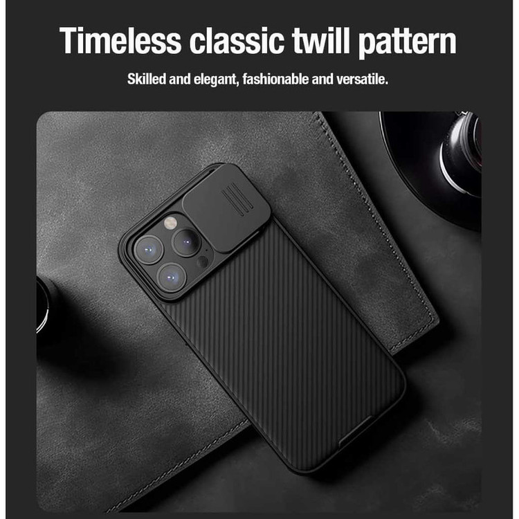 کاور نیلکین مدل CamShield Pro مناسب برای گوشی موبایل اپل iPhone 15 Pro Max
