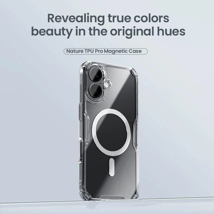 کاور نیلکین مدل Nature TPU Pro Magnetic مناسب برای گوشی موبایل اپل iPhone 17