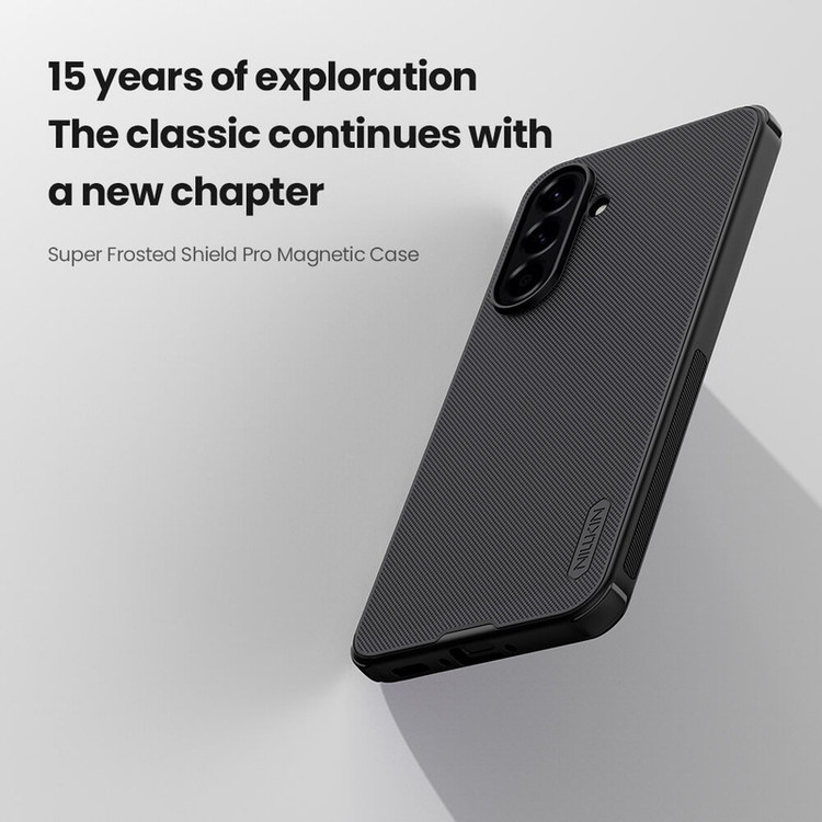 کاور نیلکین مدل Super Frosted Shield Pro Magnetic مناسب برای گوشی موبایل سامسونگ Galaxy A56 5G