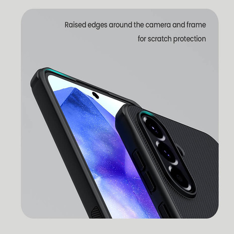 کاور نیلکین مدل Super Frosted Shield Pro Magnetic مناسب برای گوشی موبایل سامسونگ Galaxy A56 5G
