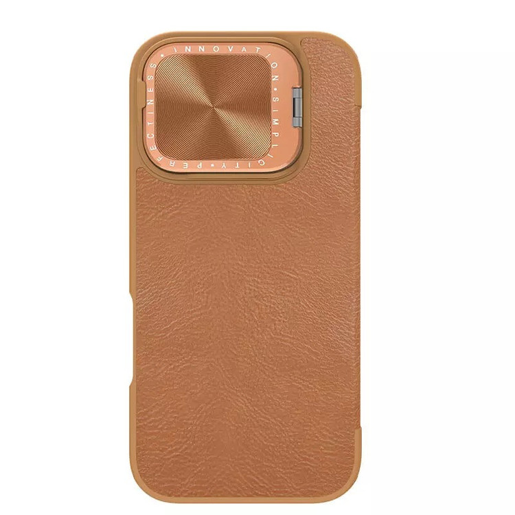 کیف کلاسوری نیلکین مدل Qin Prop Leather مناسب برای گوشی موبایل اپل iPhone 16 Pro