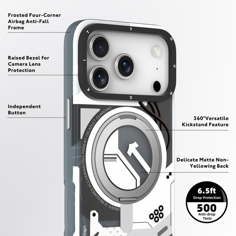 کاور یانگ کیت مدل Starship مناسب برای گوشی موبایل اپل iPhone 17 PRO