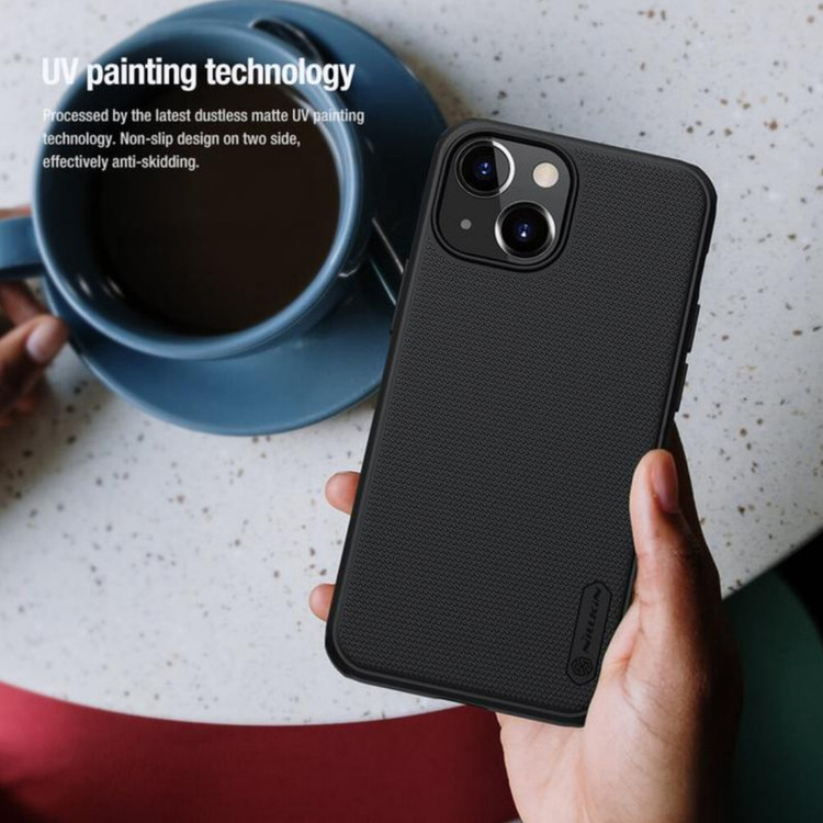 کاور نیلکین مدل Super Frosted Shield Pro مناسب برای گوشی موبایل اپل iPhone 13