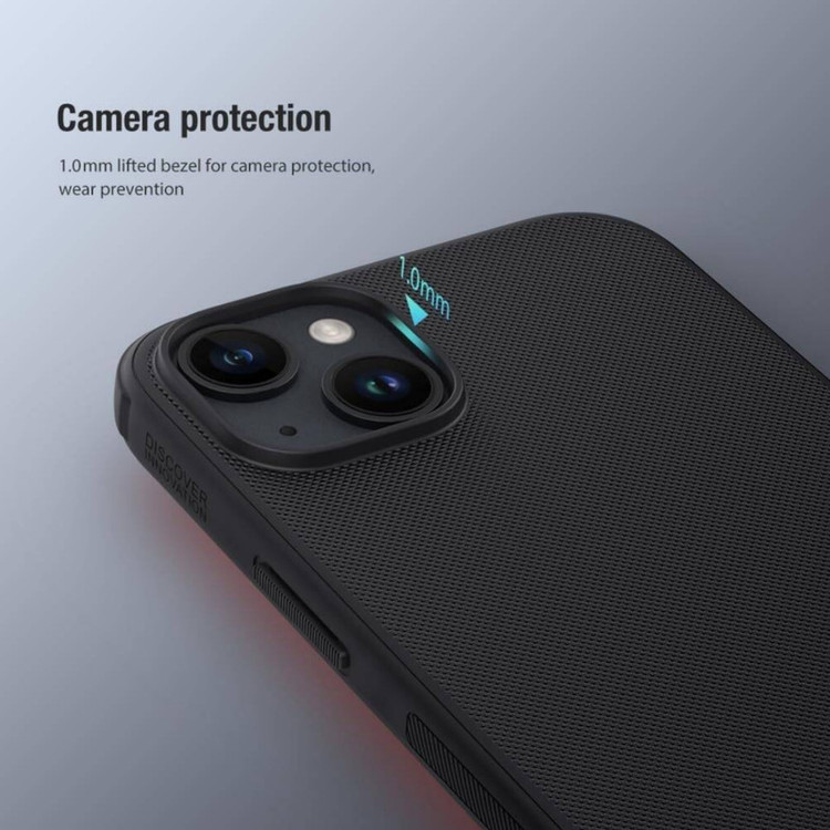 کاور نیلکین مدل Super Frosted Shield Pro مناسب برای گوشی موبایل اپل iPhone 13