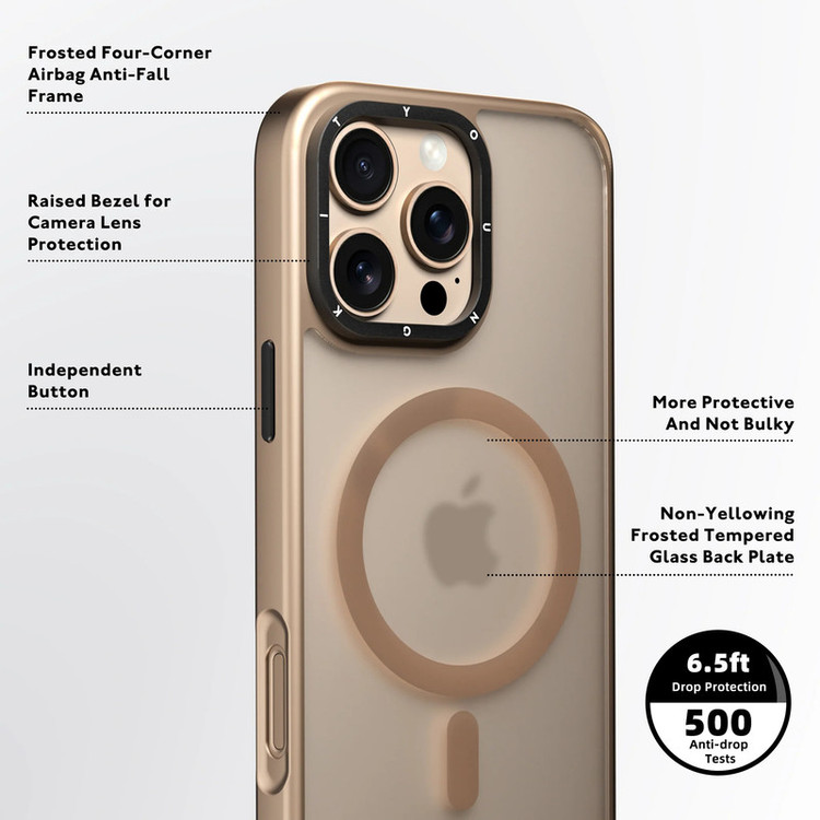 کاور یانگ کیت مدل Gemstone Glass مناسب برای گوشی موبایل اپل iphone 16 pro