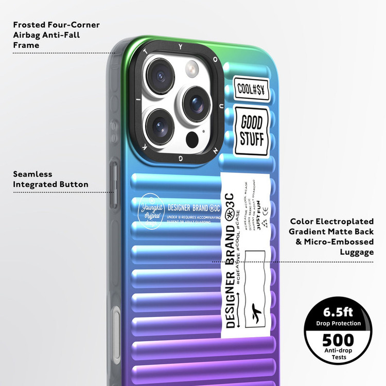 کاور یانگ کیت مدل Aurora Galaxy مناسب برای گوشی موبایل اپل IPHONE 16 Pro Max