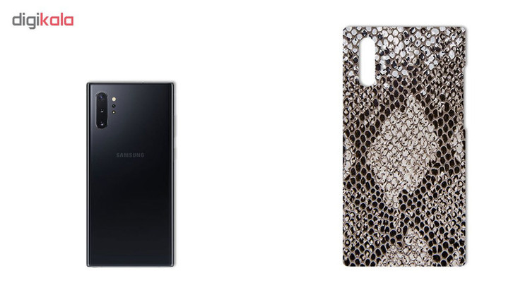 برچسب پوششی ماهوت مدل Cobra-Scale-Leather مناسب برای گوشی موبایل سامسونگ Galaxy Note 10 Plus
