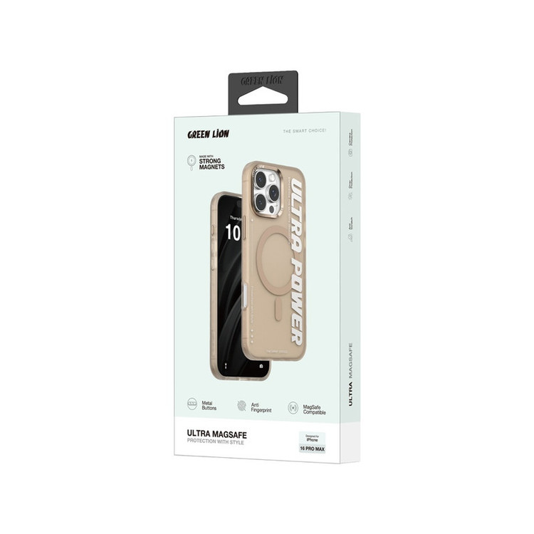 کاور گرین لاین مدل ULTRA MAGSAFE مناسب برای گوشی موبایل اپل iPhone 16 Pro