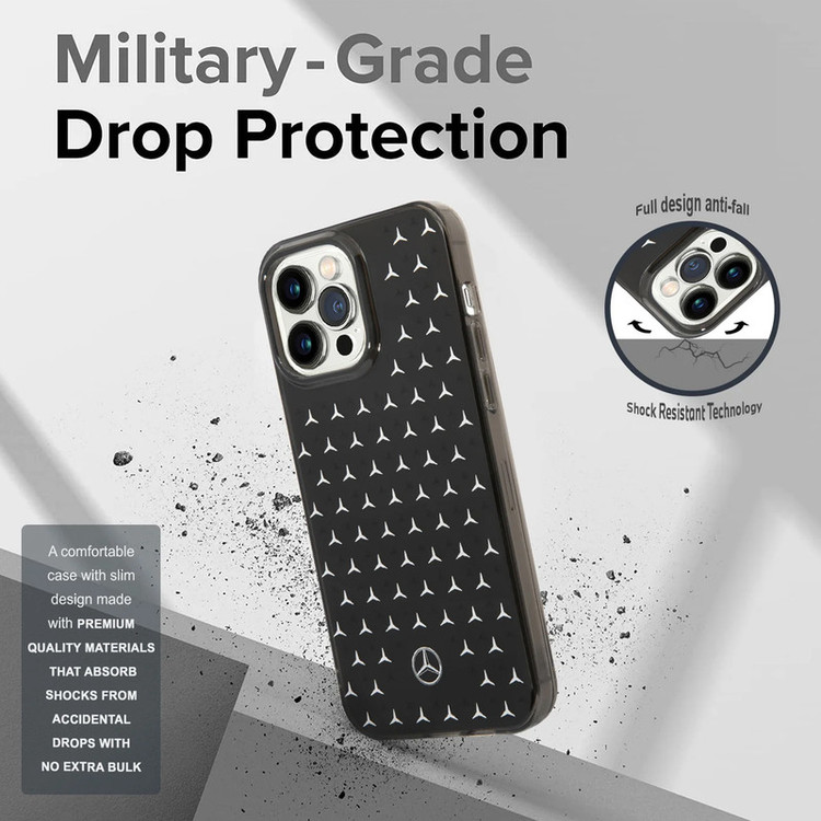 کاور مرسدس بنز مدل MEHCP14X8DPMGL مناسب برای گوشی موبایل اپل iPhone 14 Pro Max