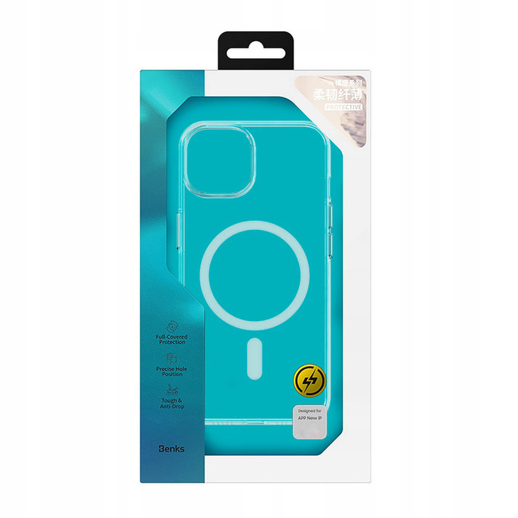 کاور بنکس مدل Crystal Magnetic مناسب برای گوشی موبایل اپل iPhone 14