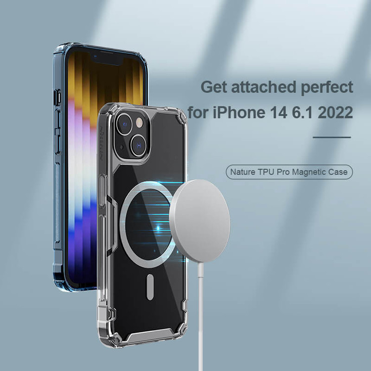کاور نیلکین مدل Nature Pro Magnetic مناسب برای گوشی موبایل اپل iPhone 14