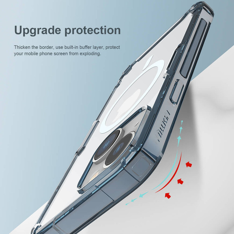 کاور نیلکین مدل Nature Pro Magnetic مناسب برای گوشی موبایل اپل iPhone 14