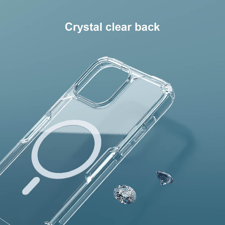 کاور نیلکین مدل Nature Pro Magnetic مناسب برای گوشی موبایل اپل iPhone 14