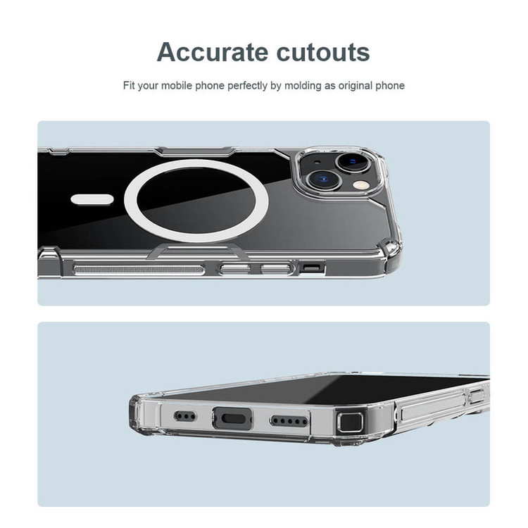 کاور نیلکین مدل Nature Pro Magnetic مناسب برای گوشی موبایل اپل iPhone 14