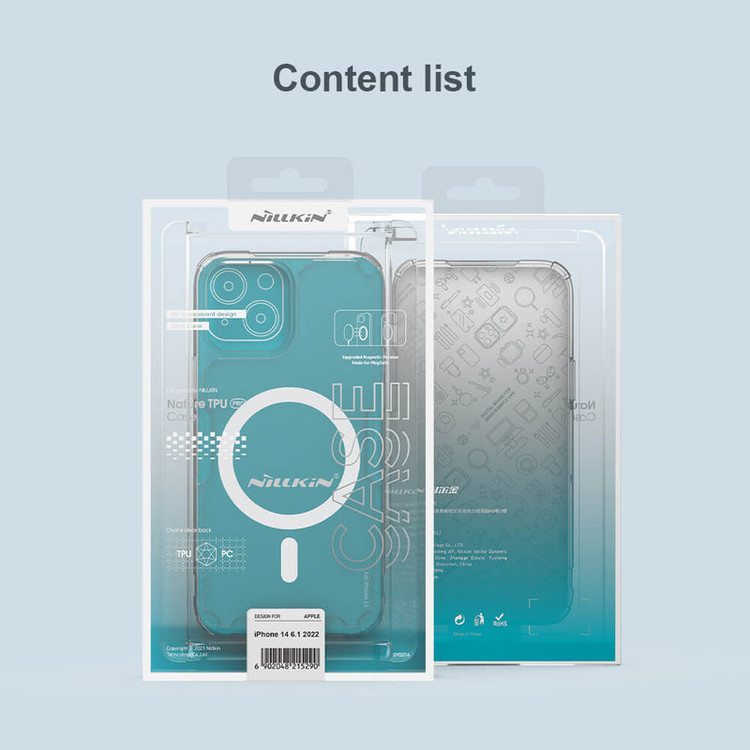 کاور نیلکین مدل Nature Pro Magnetic مناسب برای گوشی موبایل اپل iPhone 14